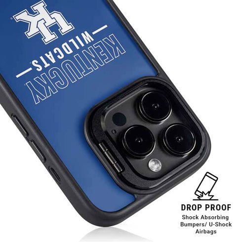 University of Kentucky Wildcats iPhone 15 Pro Kickstand Case